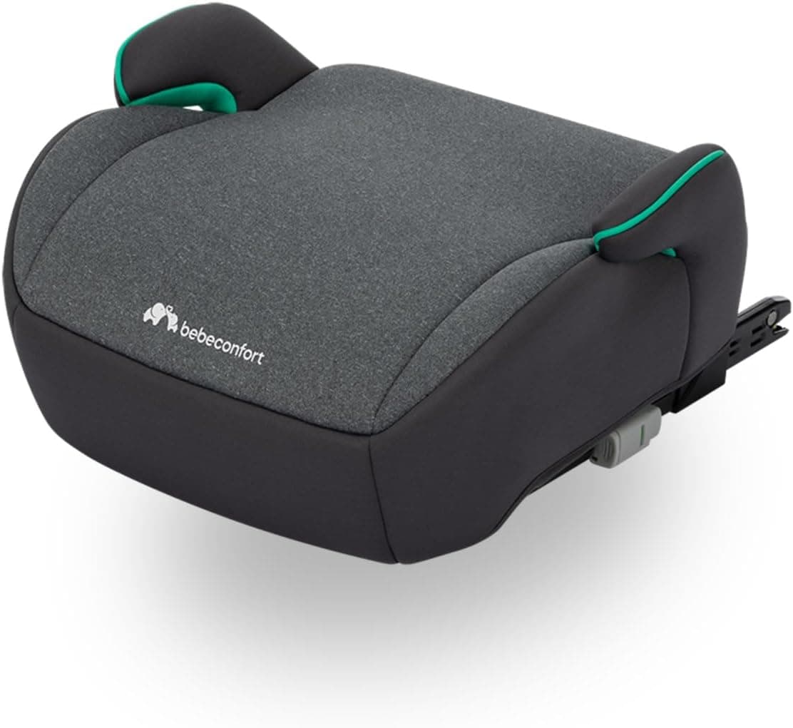 Bebeconfort Manga i-Fix asiento elevador, alzador coche niño, Silla de Coche isofix grupo 3 para niños de 128-150 cm, de 6 a 12 años (22-36 kg), Tinted Graphite