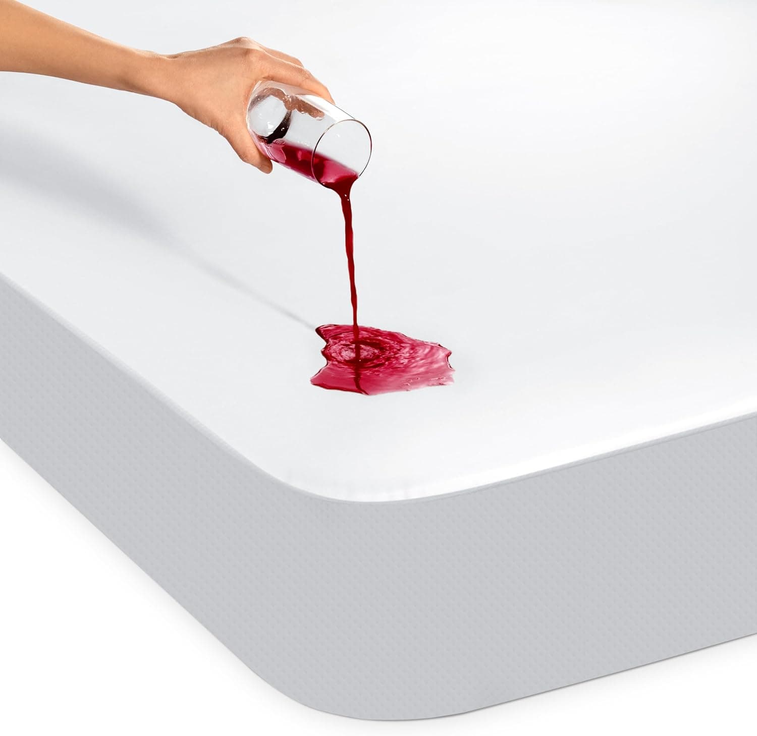 Dreamzie - Protector colchon 90x190 - Cubre Colchon Impermeable