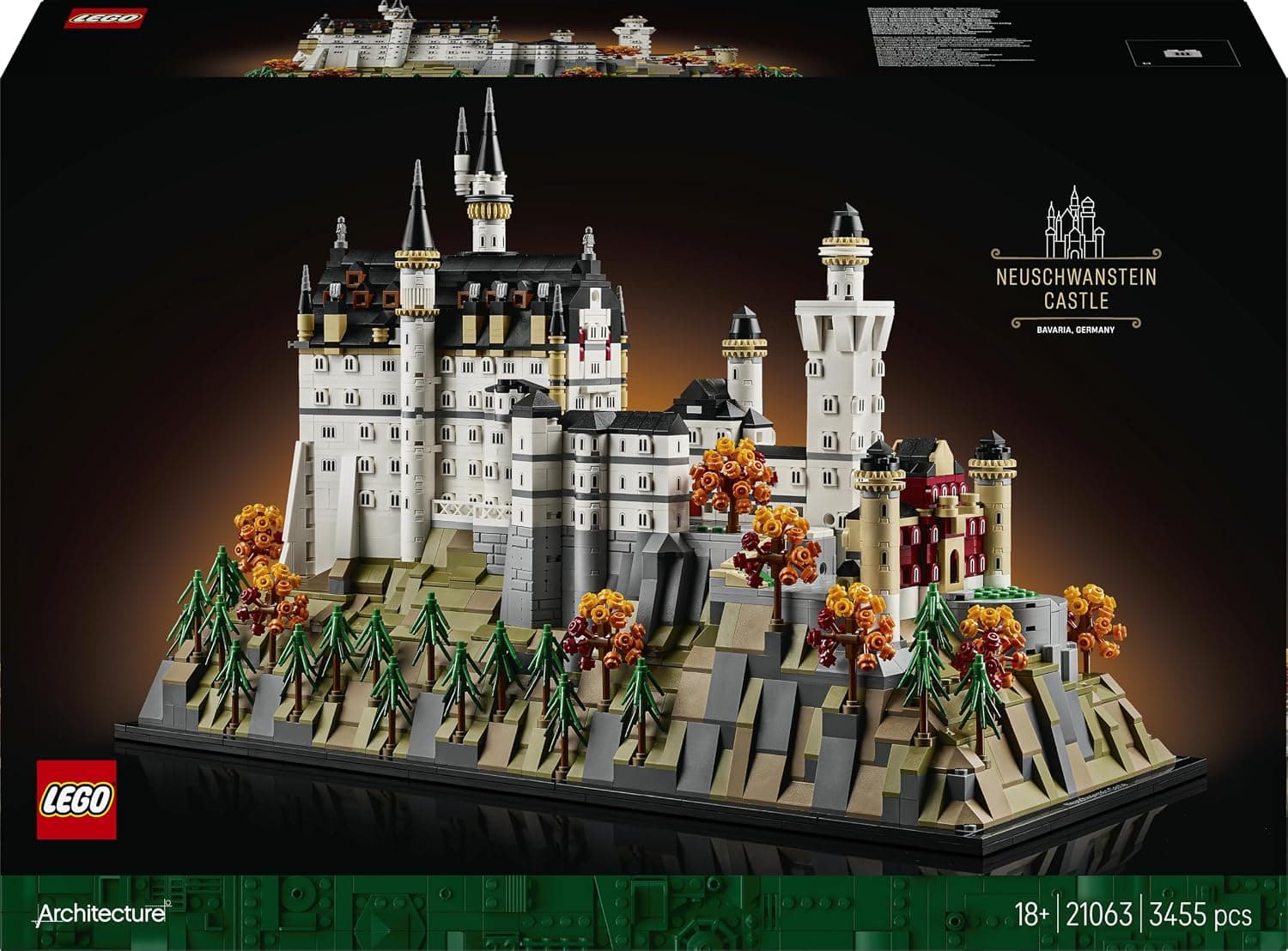LEGO Architecture Castillo de Neuschwanstein 21063