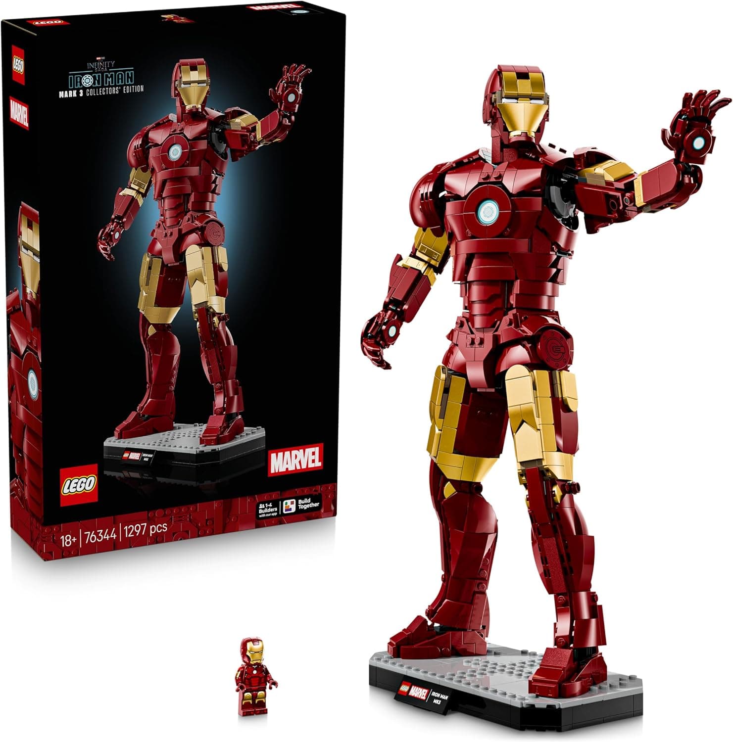 LEGO Marvel Iron Man Mark 3: Edición para Coleccionistas 76344