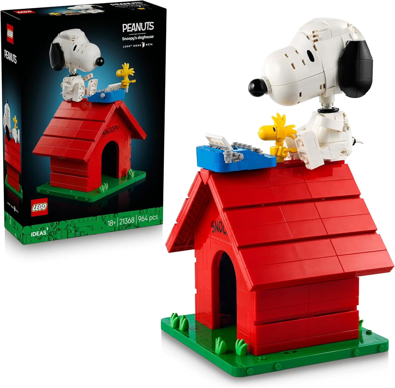 LEGO Ideas Peanuts: La Caseta de Snoopy 21368